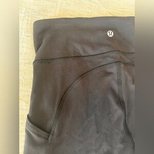 Lululemon Athletica Black High-Waisted Leggings